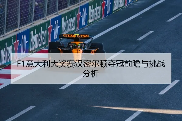 F1意大利大奖赛汉密尔顿夺冠前瞻与挑战分析
